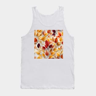 Autumn Leaves Pattern 16 Tank Top